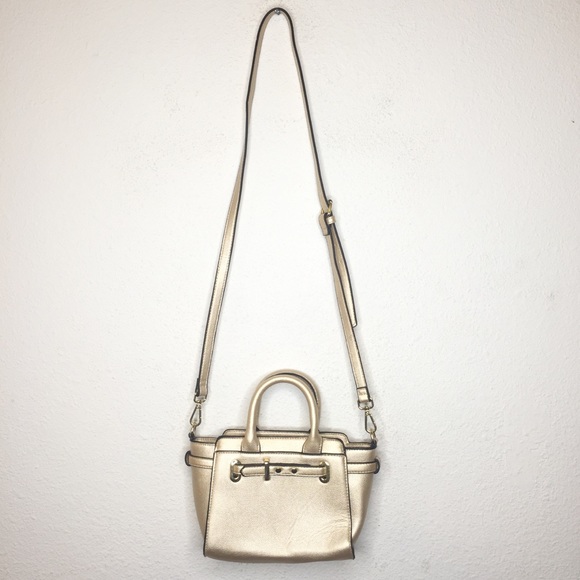 Handbags - 3/$25 Gold mini Crossbody Shoulder Bag 10.5” x6.5”